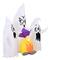 5ft. Occasions Inflatable Color Changing Campfire Ghosts